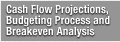Cash Flow Projections, Budgeting Process and Breakeven Analysis